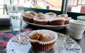 muffins aux framboises - solo food