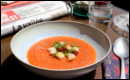 gaspacho with red pepper - solo food