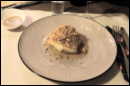 Cod fillet with hazelnut crumble and veal sauce - solo food