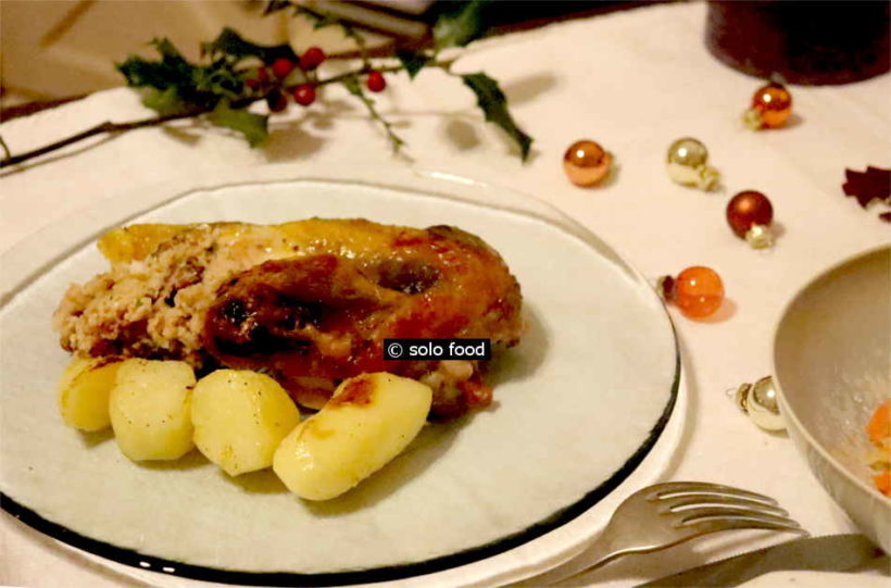 pommes de terre à la mandarine de Noël