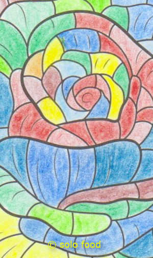 mandalas #11 - flower- detail