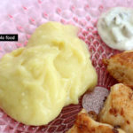 Potato Puree with garlic (skordalia)