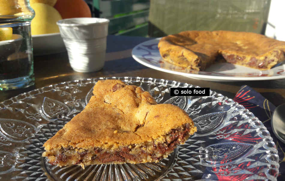 Cookie géant aux pépites de chocolat - Les Papilles de Karen