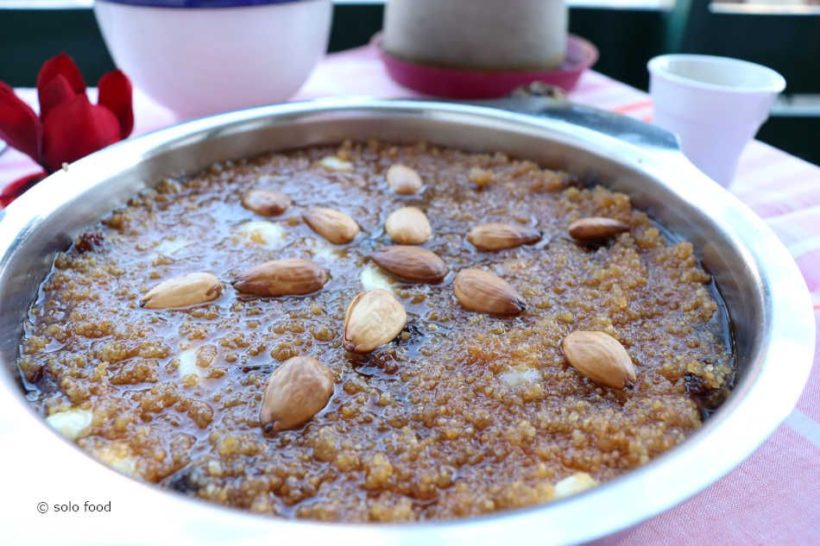 halva à la semoule