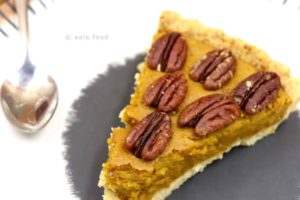 Pumpkin or Squash Pie with Pecans