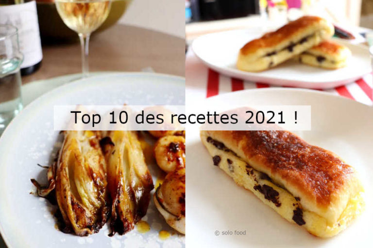 top 10 des recettes 2021