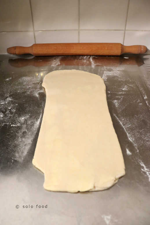 turn #3 - spread the dough