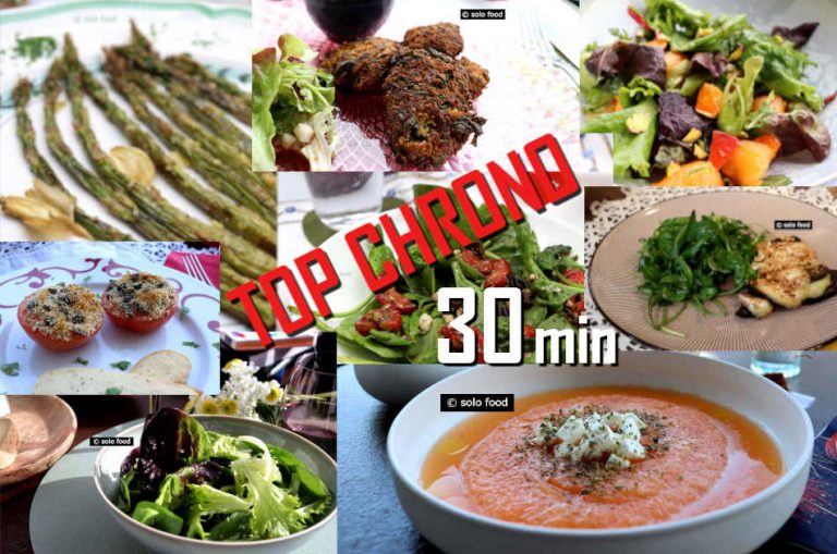 Chronique - Recette top chrono 30 minutes