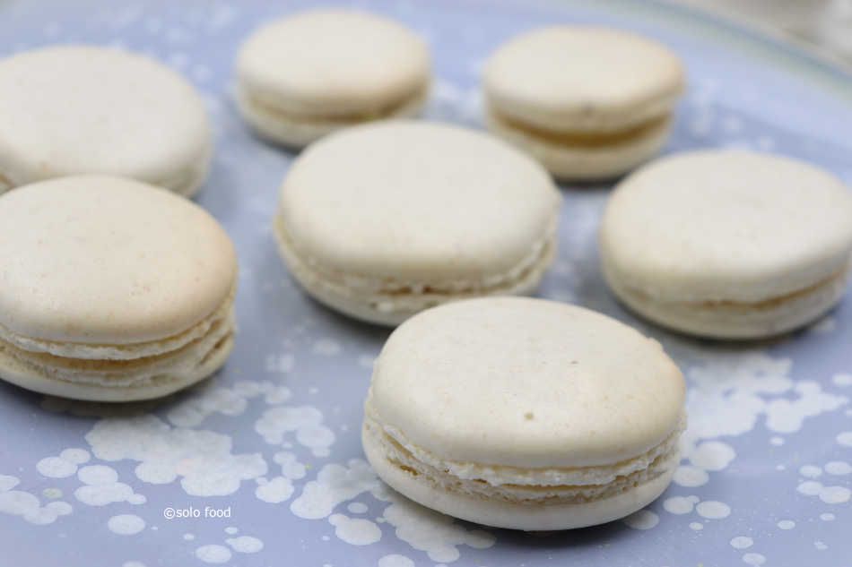 macarons à la cardamome