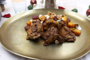 sauté d'agneau au curry de Madras et tomate (Ahtoo Curry)