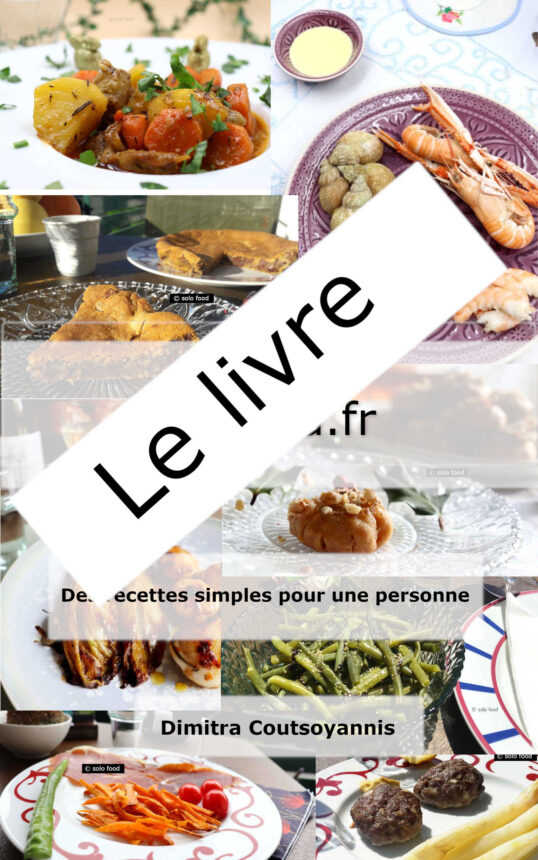 solo food.fr - Le livre